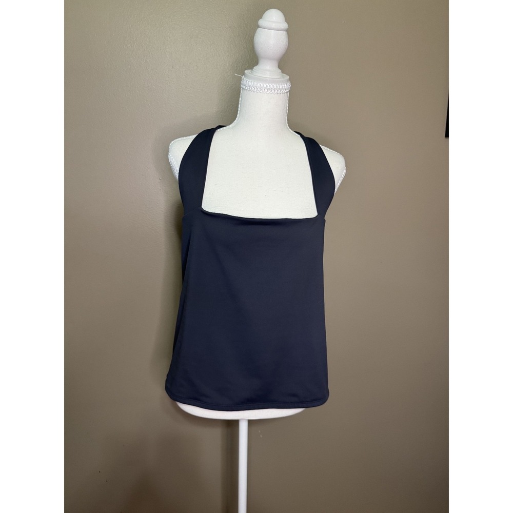 Women's Express Body Contour Halter Top Dark Gray Size XL #1136